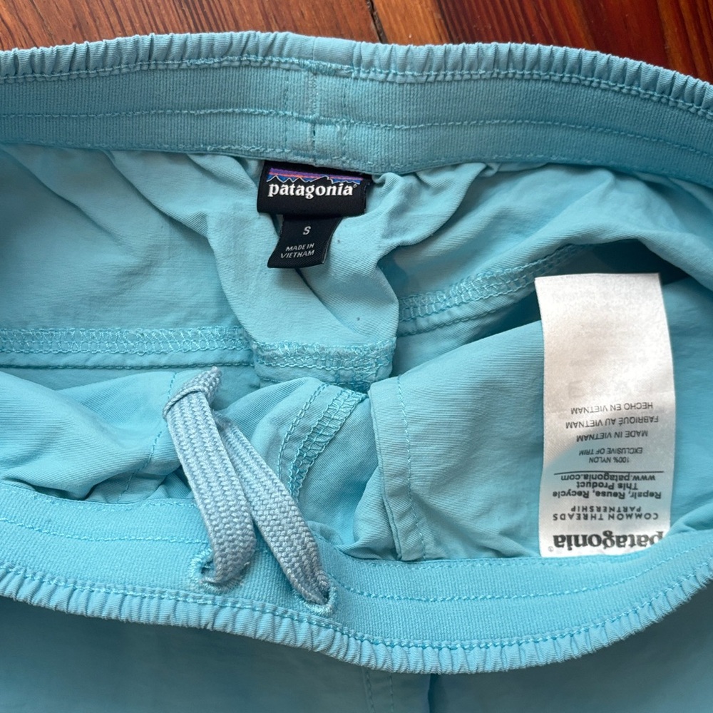 Patagonia Light Blue Women's Shorts - Picture 2 of 4